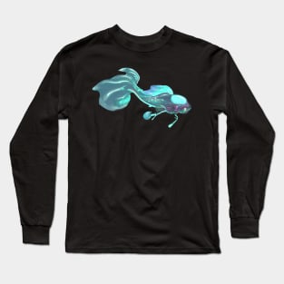 futuristic fish Long Sleeve T-Shirt